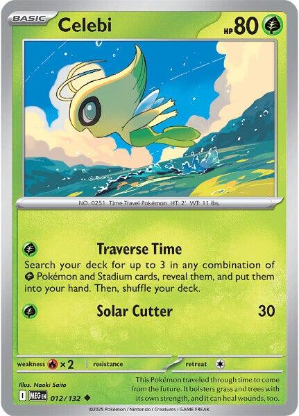 Celebi card artwork
