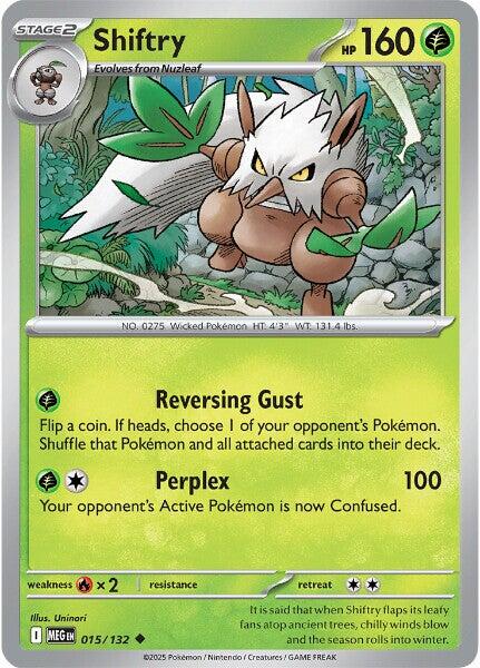 Shiftry card artwork
