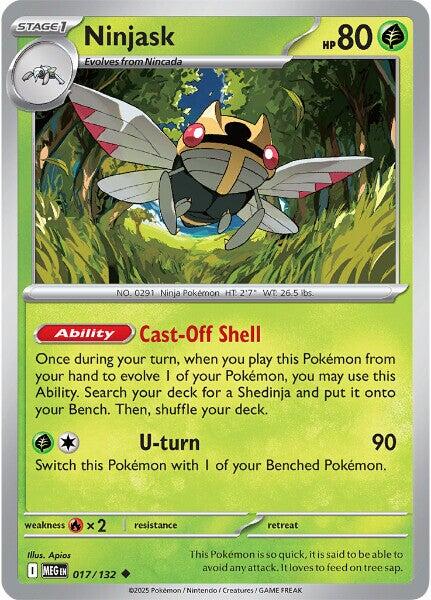 Ninjask card artwork