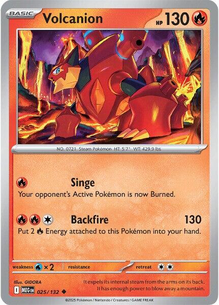 Volcanion card artwork