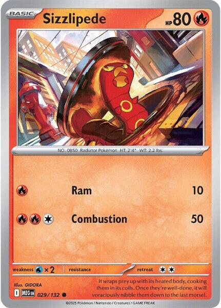 Sizzlipede card artwork