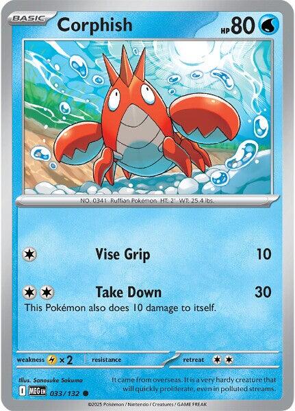Corphish card artwork