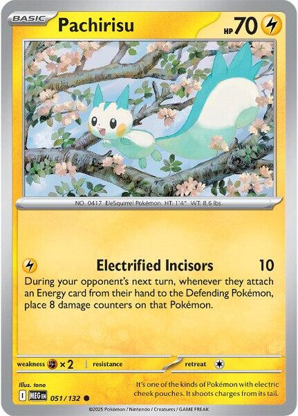 Pachirisu card artwork