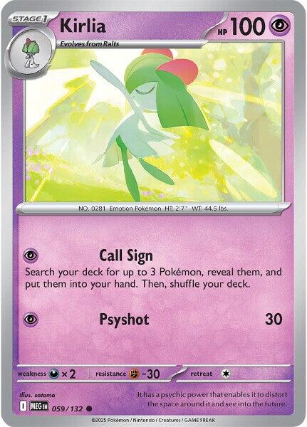 Kirlia card artwork