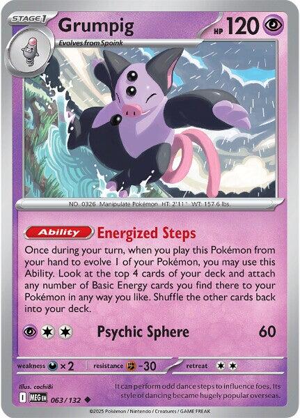 Grumpig card artwork