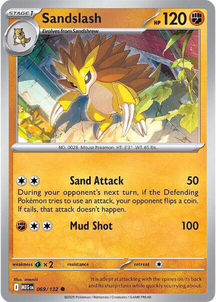 Sandslash card artwork
