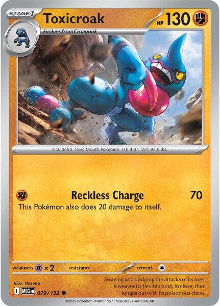 Toxicroak card artwork