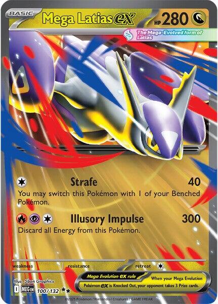 Mega Latias ex card artwork