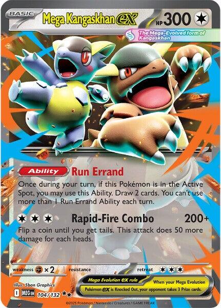 Mega Kangaskhan ex card artwork