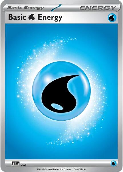 Basic Water Energy - 003 card artwork