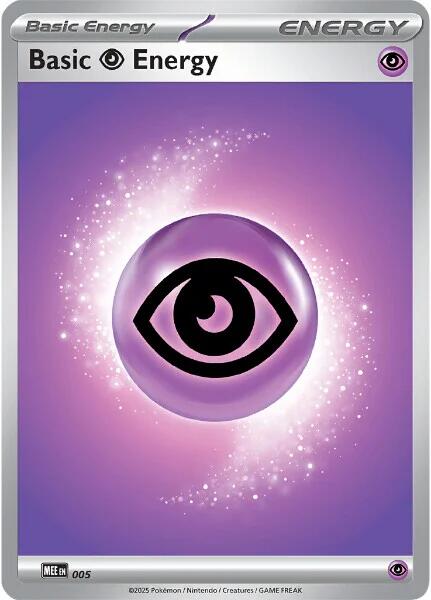 Basic Psychic Energy - 005 card artwork