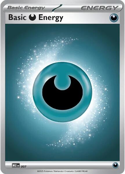 Basic Darkness Energy - 007 card artwork