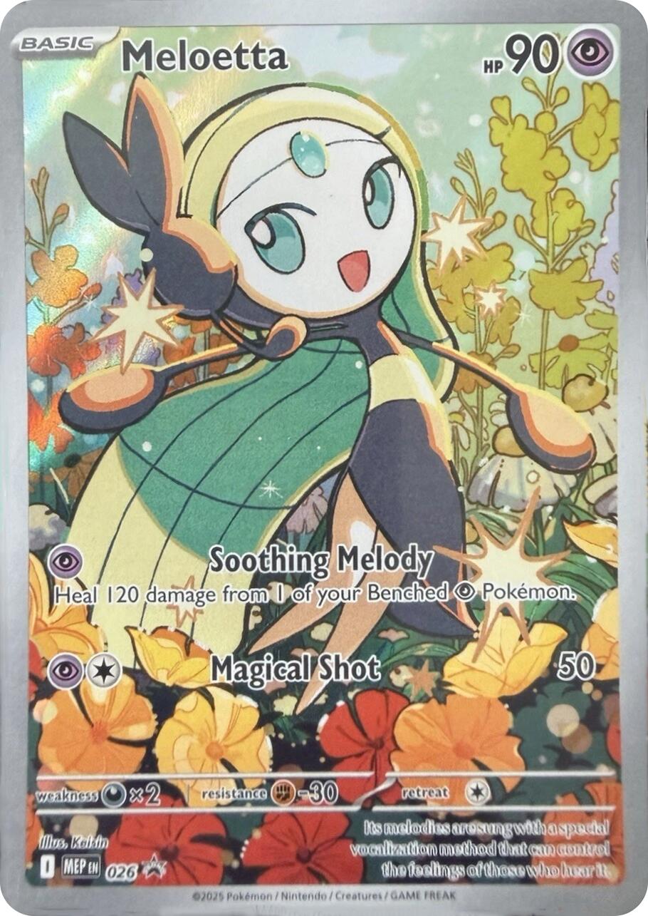 Meloetta - 026 card artwork
