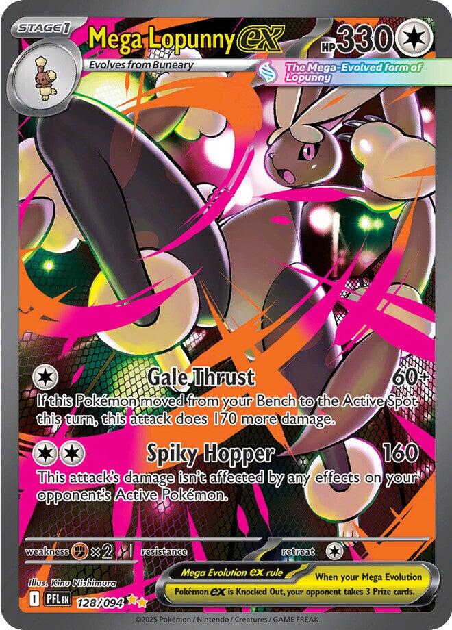 Mega Lopunny ex card artwork