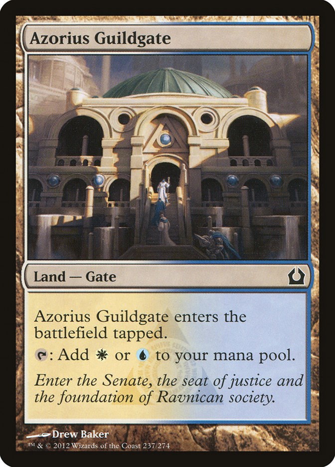 Azorius Guildgate - Return to Ravnica - Magic: The Gathering