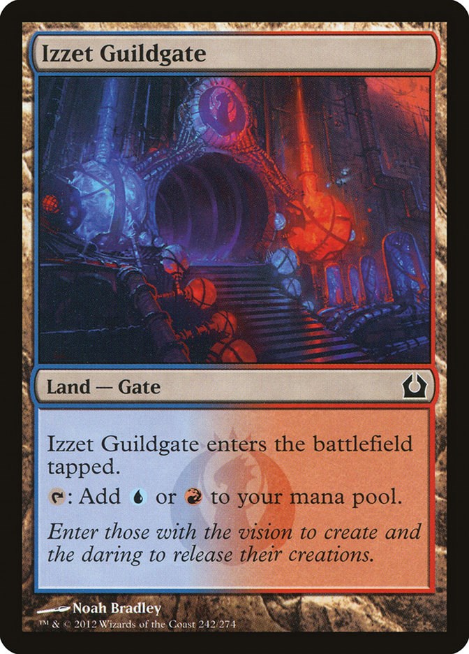 Izzet Guildgate - Return to Ravnica - Magic: The Gathering