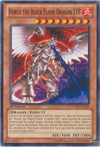 Horus the Black Flame Dragon LV4 - - Big Orbit Cards