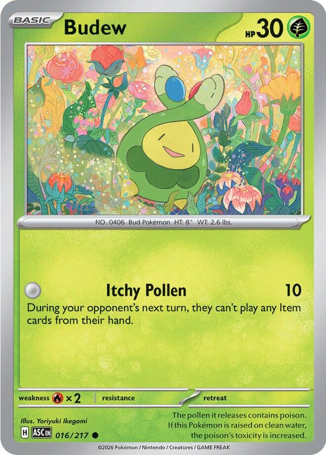 Budew card artwork