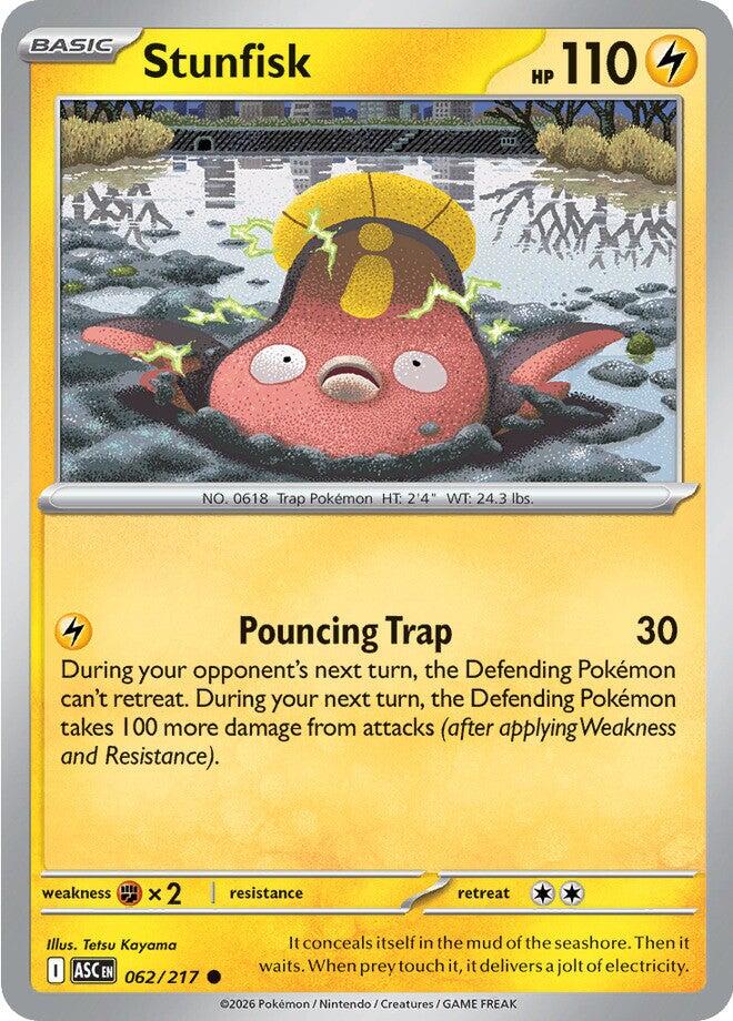 Stunfisk card artwork