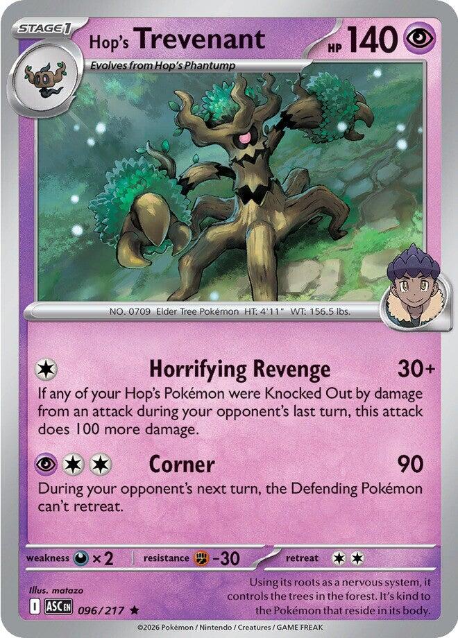 Hop's Trevenant card artwork