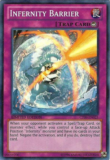 Infernity Barrier CT09-EN023 2012 Collectors Tin Limited Edition