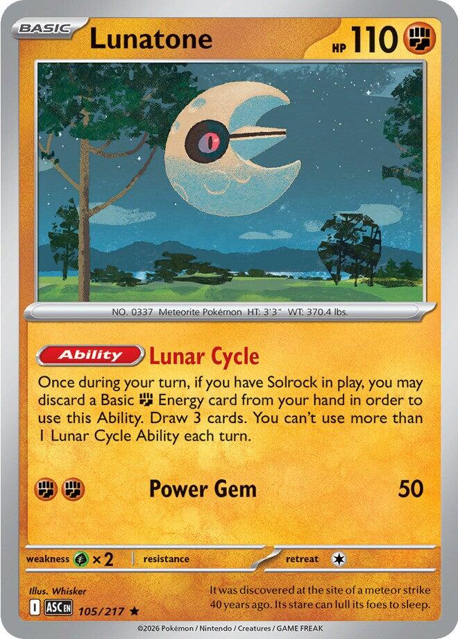 Lunatone card artwork