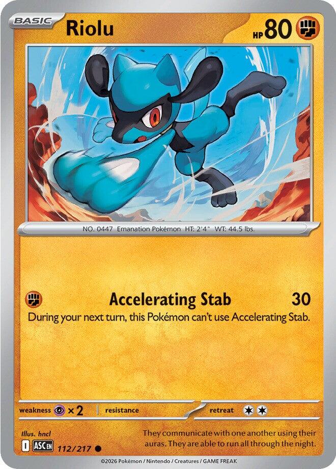 Riolu card artwork