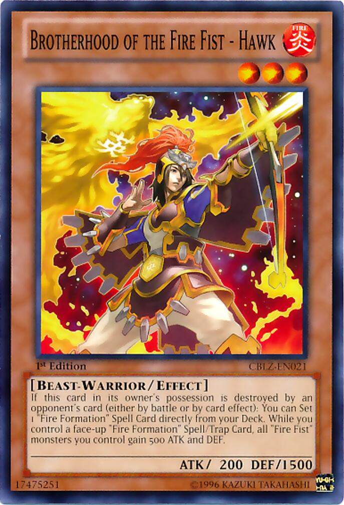 Yu-Gi-Oh! Brotherhood Of The Fire Fist - Lion Emperor (CBLZ-EN099) - Cosmo Blazer Super Rare Unlimited - View #10