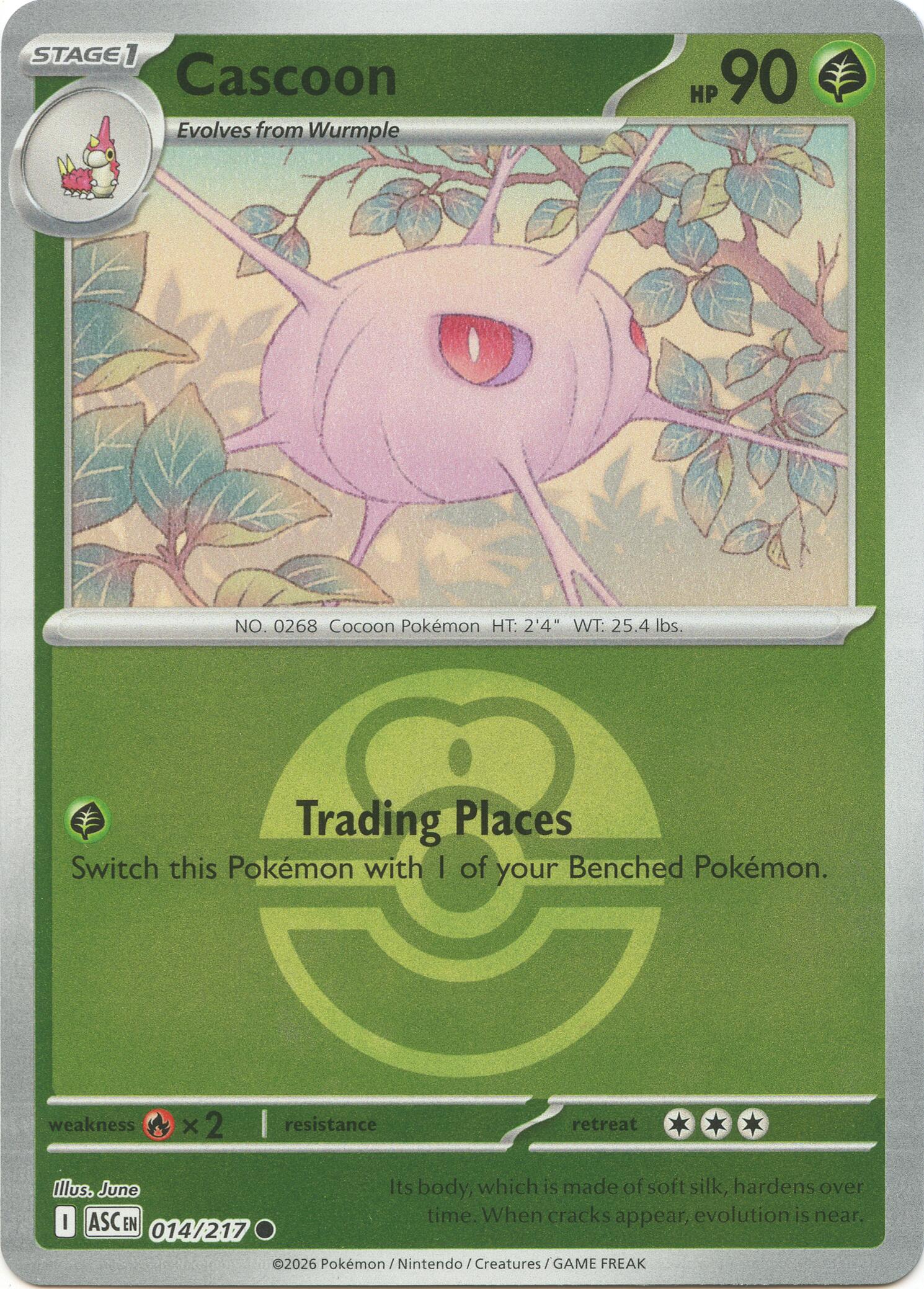 Cascoon (Love Ball) card artwork