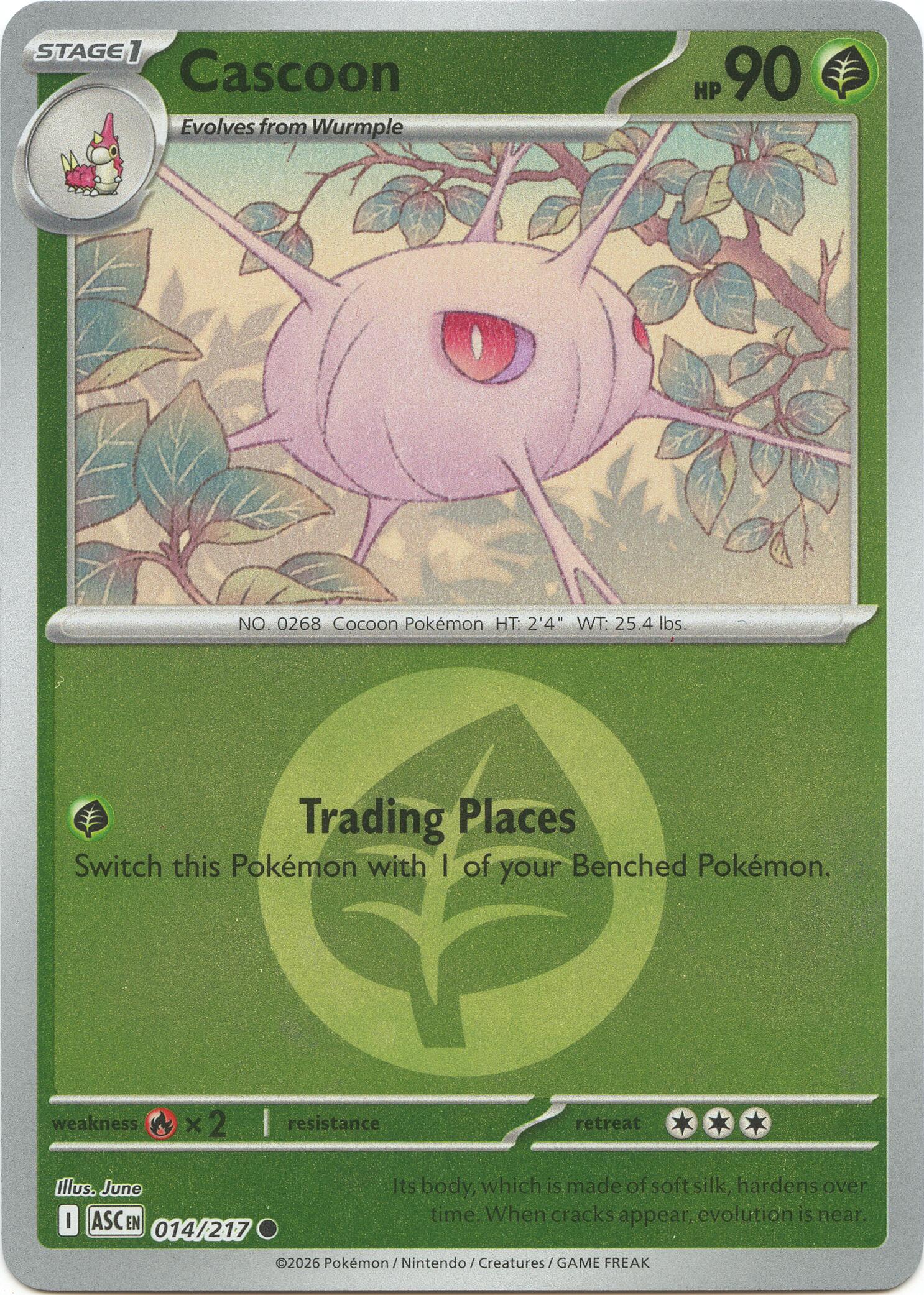 Cascoon (Energy Symbol Pattern) card artwork
