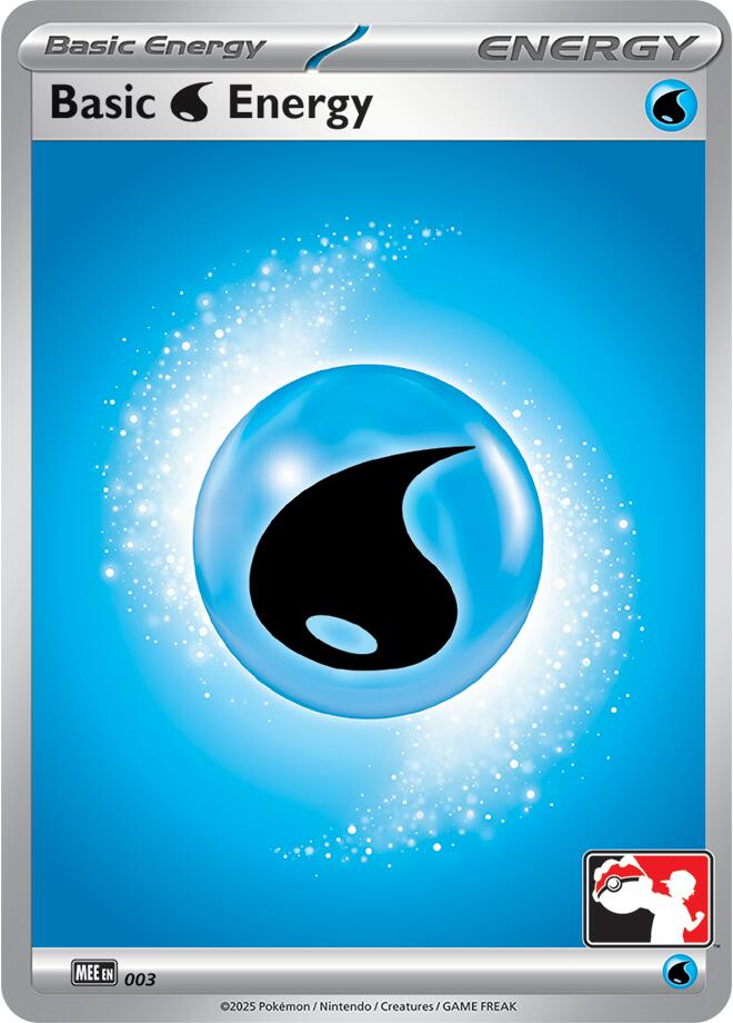 Basic Water Energy - MEE003 card artwork