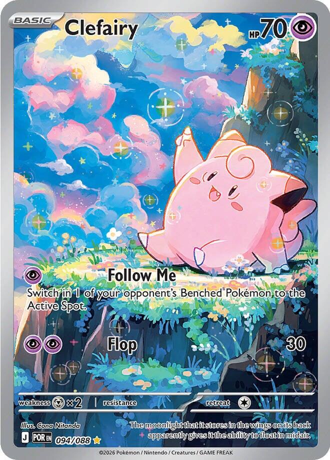 Clefairy card artwork
