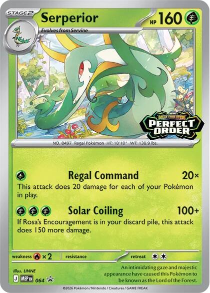 Serperior - 064 card artwork