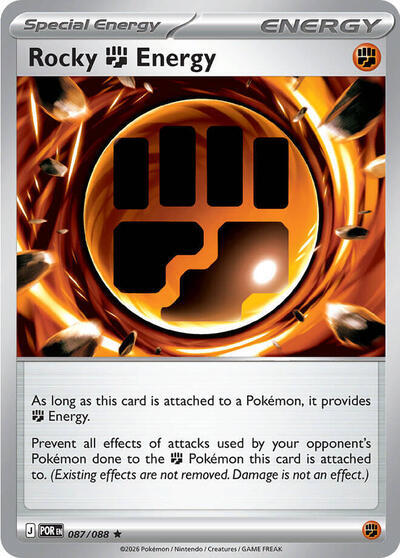 Rocky Fighting Energy card artwork