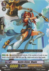 Battle Sister, Maple - Trial Deck 4: Maiden Princess of the Cherry ...