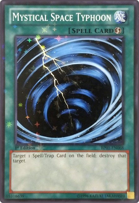 Mystical Space Typhoon (Starfoil) - Battle Pack: Epic Dawn - YuGiOh