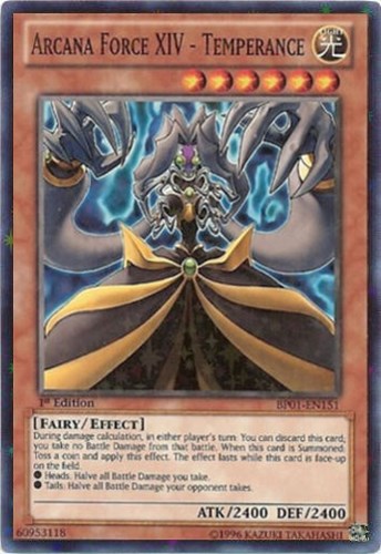 Arcana Force XIV - Temperance (Starfoil) - Battle Pack: Epic Dawn - YuGiOh