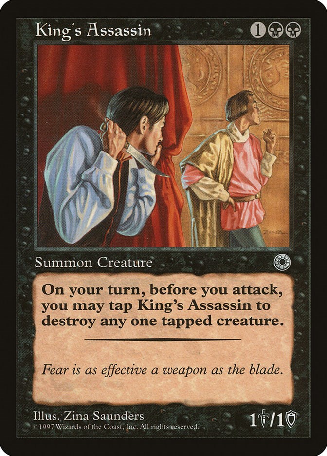 King S Assassin Portal Magic The Gathering