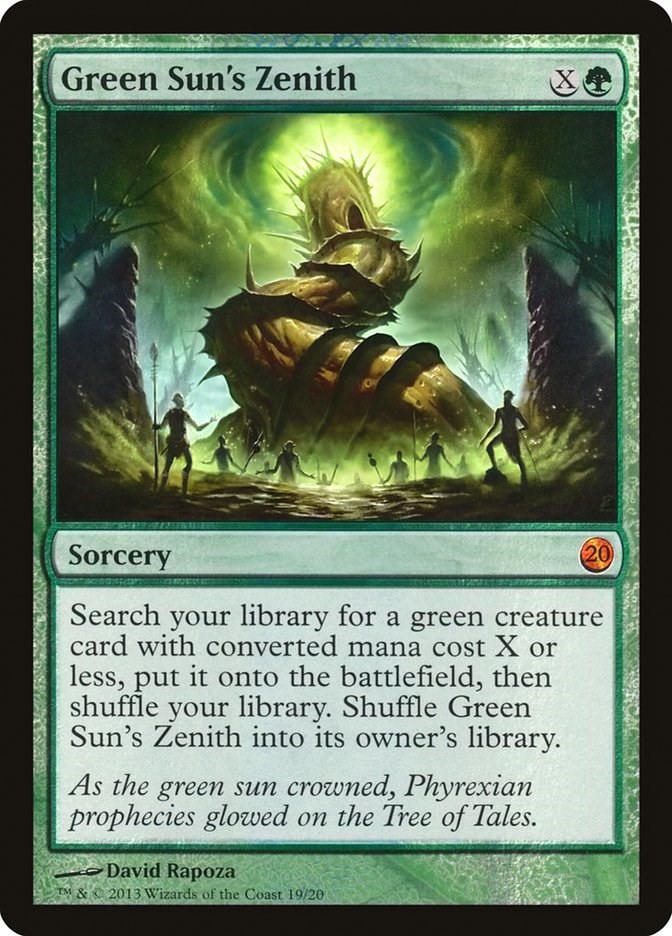Green Sun's Zenith - From the Vault: Twenty - Magic: The Gathering