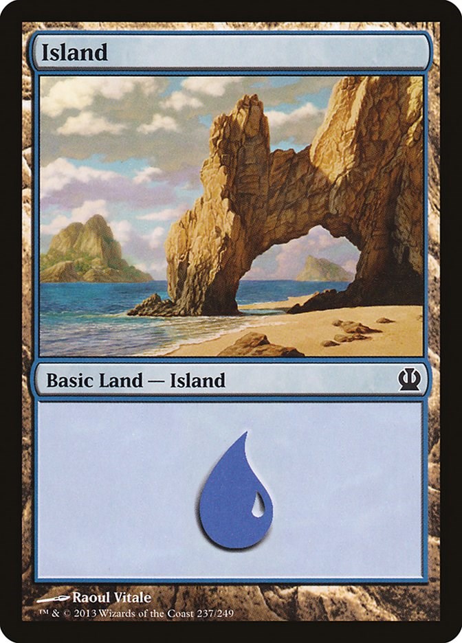 Island (237) - Theros - Magic: The Gathering