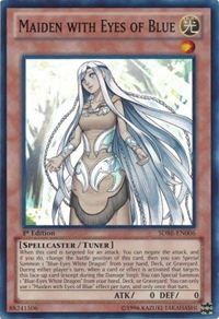 Maiden with Eyes of Blue - Structure Deck: Saga of Blue-Eyes White ...