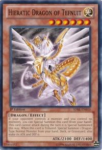 Hieratic Dragon Of Tefnuit - Structure Deck: Saga Of Blue-eyes White 