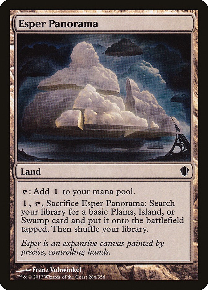 Esper Panorama Commander 2013 Magic The Gathering
