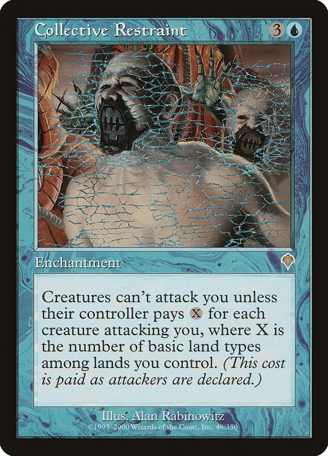 Collective Restraint Invasion Magic The Gathering