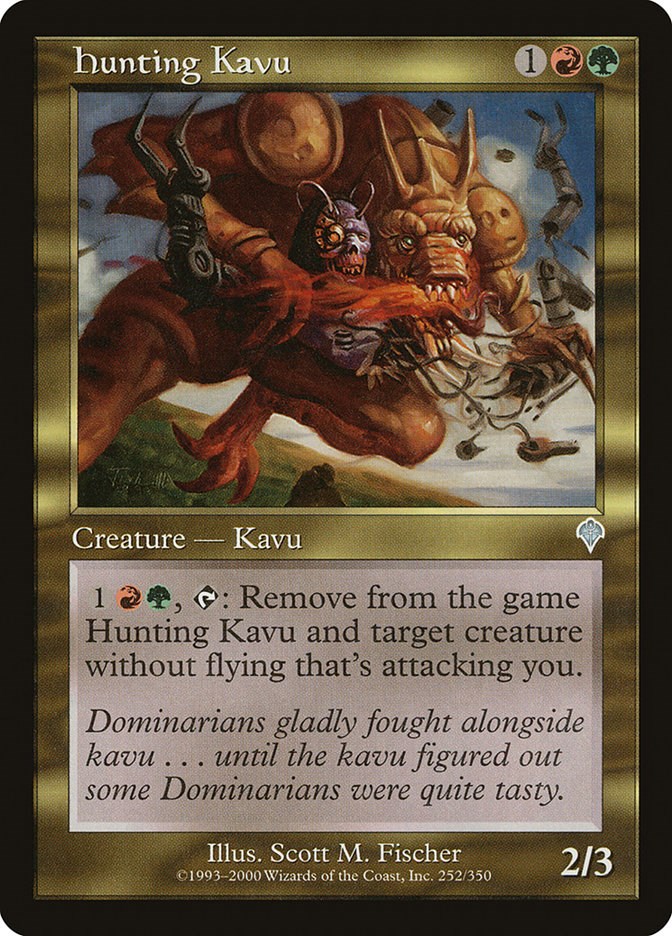 Magic: The Gathering – KAVU Titan (Titano KAVU) – Set Invasion (Rara)