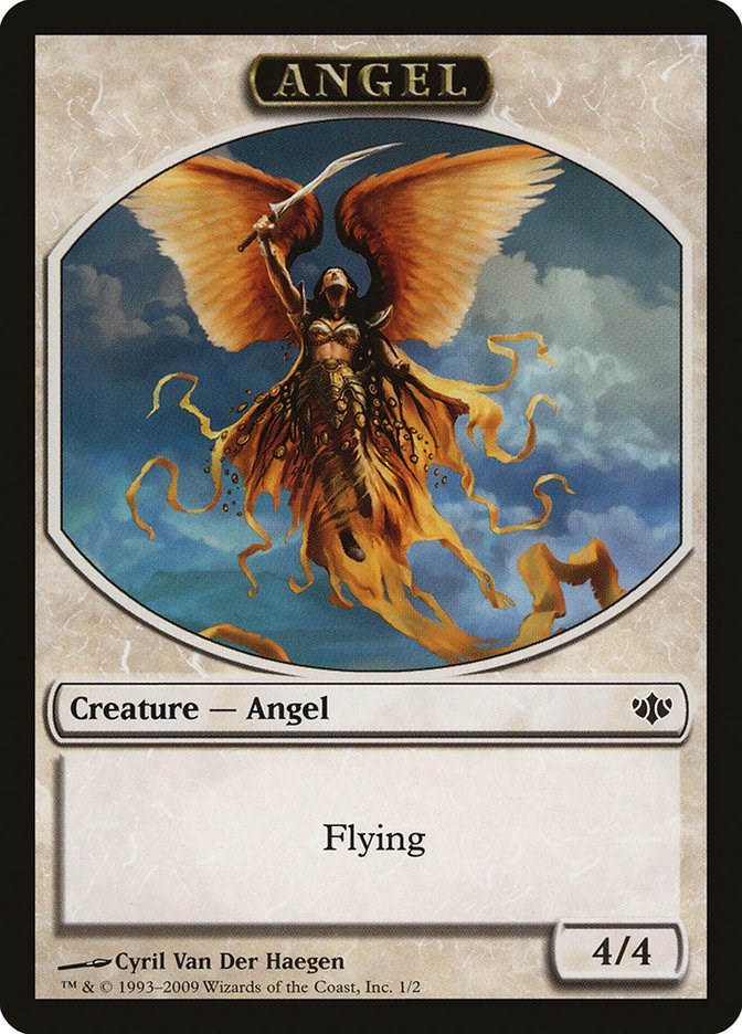 Angel Token - Conflux - Magic: The Gathering