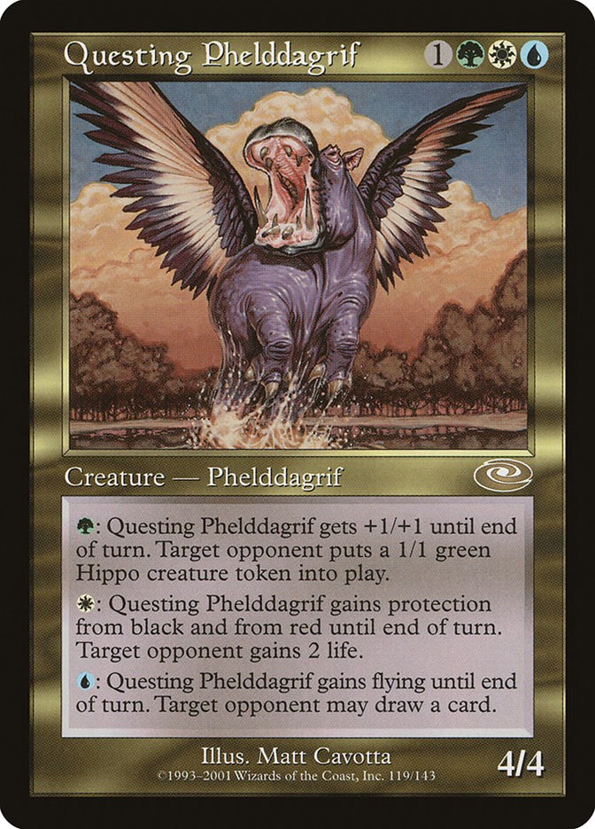 Magic: The Gathering - Carta Singola Phelddagrif (Alliances, Rara) - 6