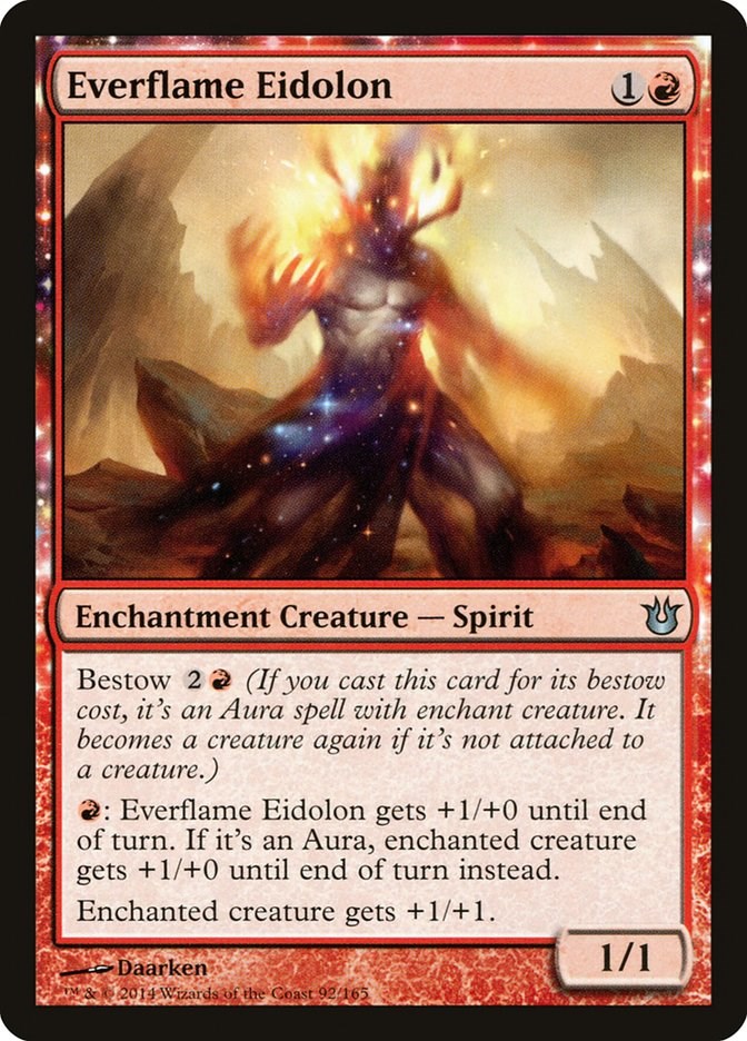 Everflame Eidolon Born of the Gods Magic The Gathering
