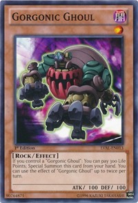 Yu-Gi-Oh! Gorgonic Gargoyle Card | LVAL-EN012 Common 1st Edition | Legacy Of The Valiant - View #4