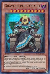 Gravekeeper's Oracle - Legacy of the Valiant - YuGiOh